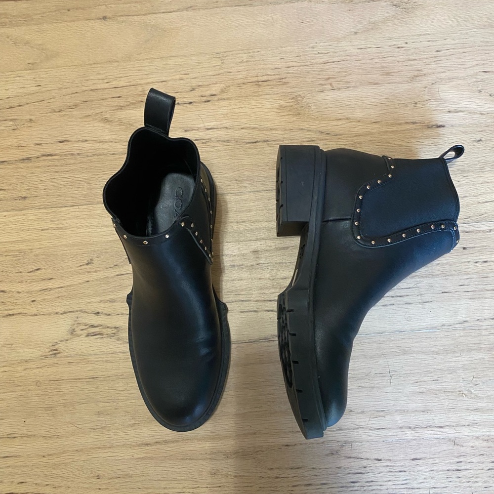 Coach Lory Leather Bootie Black - Picture 7 of 10